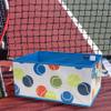 Passion for Tennis Collection 17"x12"x8" Storage Bin (White Background) view 2