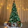 AWQ 100LED 81 FT C9 Christmas String Lights Plug in Fairy Twinkle String Lights 8 Modes Timer Function Waterproof Extendable for Indoor Outdoor Wedding Party Christmas Decoration (100, White) view 2