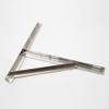 HaHawaii Air Conditioner Bracket,2Pcs Wall Mount Bracket AC Rust-Free Stainless Steel Support Rack Silver view 4