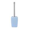 Ceramics Toilet Brushes and Holders Square Toilet Brush Set WC Bathroom Toilet Brush Long Handle Loo Brush Scrubber Set (Color : Blue) view 1