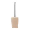 Ceramics Toilet Brushes and Holders Square Toilet Brush Set WC Bathroom Toilet Brush Long Handle Loo Brush Scrubber Set (Color : Beige) view 1