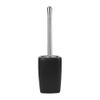 Ceramics Toilet Brushes and Holders Square Toilet Brush Set WC Bathroom Toilet Brush Long Handle Loo Brush Scrubber Set (Color : Black) view 1