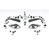 Black Self Adhesive Face Jewelry- 1 pc. view 1