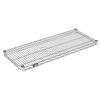 72"W x 12"D Chrome Wire Shelf view 1