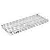 72"W x 12"D Chrome Wire Shelf view 2