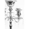 CVL 1 Pc, 27" Candelabra Centerpiece W/Hanging Crystals - Silver for Wedding, Birthday Celebrations, Anniversaries view 3