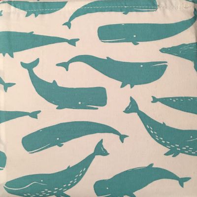 Pillowfort Toddler Friendly Fins Cotton Sheet Set Blue