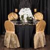 1 Pc, Poly Premier Fire Retardant (Fr) 8Ft H X 60" W Drape/Backdrop - Black(Machine Washable Cold & Low Heat) for Upcoming Wedding, Birthday, Shower, Tradeshow view 3