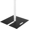 CVL 1 Pc, 20Ft Spandex Upright Pole Cover - White view 2