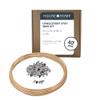 House2Home Upholstery Stay Wire for Sofa Furniture Springs, 40ft with 80 Clips, 16 Gauge Paper Wrapped Wire, Includes Instructions view 1