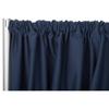 1 Pc, Poly Premier Fire Retardant (Fr) 10Ft H X 60" W Drape/Backdrop - Navy Blue(Machine Washable Cold & Low Heat) for Upcoming Wedding, Birthday, Shower, Tradeshow view 1
