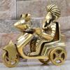 Aakrati Ganesh Ji Sitting on Morden Cart view 2