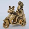 Aakrati Ganesh Ji Sitting on Morden Cart view 3
