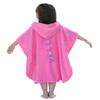 LOLANTA Kids Terry Cloth Cover Up Girl's Bath Towels Hooded Dinosaur, Girls Beach Towel Pool Poncho Swim Cover-Ups Cotton (Pink#B, 4-6 Years) view 3