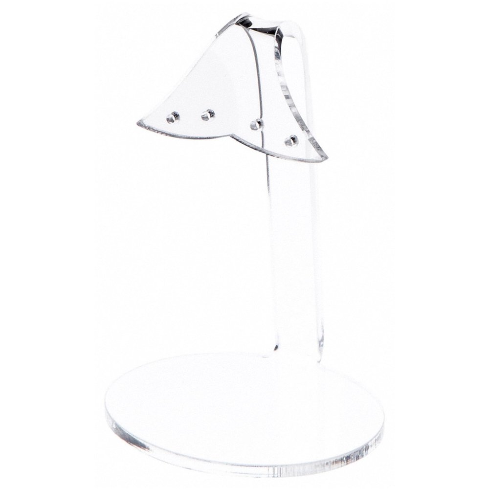 Plymor Clear Acrylic 2 Pair Hanging Earring Display Stand, 2.5" W x 2" D x 3.125" H (12 Pack)