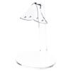 Plymor Clear Acrylic 2 Pair Hanging Earring Display Stand, 2.5" W x 2" D x 3.125" H (12 Pack) view 1