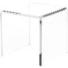 Plymor Clear Acrylic Beveled Square Display Riser, 8" H x 8" W x 8" D (3/8" Thick) (2 Pack) view 1