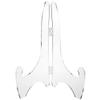 Plymor Clear Acrylic Adjustable Folding Display Easel, 15" H x 10.25" D (For 22" Plates) (3 Pack) view 1
