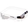 Plymor Clear Acrylic Beveled Corner-Cut Display Base, 3" W x 3" D x 0.75" H, Pack of 2 view 1