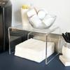 Plymor Clear Acrylic Rectangular Display Riser, 6" H x 9" W x 6" D (1/4" Thick) (6 Pack) view 2