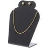 Plymor Black Acrylic Necklace/Earring Combo Display Stand, 4.625" W x 3" D x 5.25" H (3 Pack) view 2