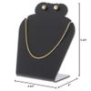 Plymor Black Acrylic Necklace/Earring Combo Display Stand, 4.625" W x 3" D x 5.25" H (3 Pack) view 3