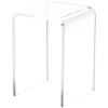 Plymor Clear Acrylic Vertical Square Display Riser, 3" H x 2" W x 2" D (3/32" thick) (24 Pack) view 1