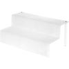 Plymor Frosted Acrylic 2-Step Display Stairs, 6.25" H x 12" W x 10.25" D (2 Pack) view 2