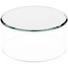 Plymor Clear Acrylic Cylinder Display Riser with Mirror Top, 2" H x 4" D (6 Pack) view 1