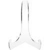 Plymor Clear Acrylic 60-Degree Angle Easel With Shallow Support Ledges, 12" H x 9" W x 8.25" D (6 Pack) view 2