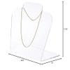 Plymor Clear Acrylic Basic Short Necklace Display Stand, 8.5" W x 4" D x 7.75" H (2 Pack) view 3