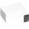 Plymor Clear Polished Acrylic Square Display Block, 1" H x 2" W x 2" D (6 Pack) view 1