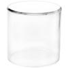 Plymor Clear Acrylic Cylinder Display Riser with Mirror Top, 3" H x 3" D (6 Pack) view 1