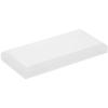 Plymor Frosted Acrylic Rectangular Beveled Display Base, 4" W x 2" D x 0.5" H, Pack of 3 view 1
