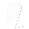 Plymor Clear Acrylic Stair-Step Necklace Display Stand, 8" W x 4" D x 11.75" H (3 Pack) view 1