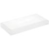 Plymor Frosted Acrylic Rectangular Beveled Display Base, 6" W x 3" D x 0.75" H, Pack of 2 view 1