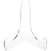 Plymor Clear Acrylic 60-Degree Angle Easel With Deep Support Ledges, 9" H x 9" W x 7.25" D (6 Pack) view 2