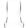 Plymor Clear Acrylic Flat Back Easel with Shallow Support Ledges, 7.5" H x 5.375" W x 4.25" D (6 Pack) view 2