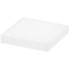 Plymor Frosted Square Acrylic Display Base, 2" W x 2" D x 0.375" H, Pack of 12 view 1