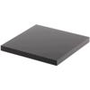 Plymor Black Square Acrylic Display Base, 4" W x 4" D x 0.375" H, Pack of 6 view 1