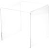 Plymor Clear Acrylic Square Display Riser, 7" H x 7" W x 7" D (1/8" thick) (12 Pack) view 1