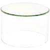 Plymor Clear Acrylic Cylinder Display Riser with Mirror Top, 4" H x 6" D (3 Pack) view 1