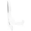 Plymor Clear Acrylic 60-Degree Angle Easel With Shallow Support Ledges, 15" H x 10.75" W x 9" D (6 Pack) view 1