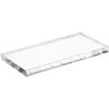 Plymor 3" W x 1.5" D x 0.25" H Clear Economy Acrylic Display Base (3 Pack) view 1