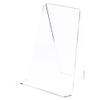 Plymor Clear Acrylic Book Easel with 1.875" Flat Ledge, 8.25" W x 7.75" D x 10.75" H (6 Pack) view 1