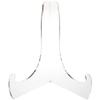 Plymor Clear Acrylic 60-Degree Angle Easel With Deep Support Ledges, 12" H x 10.625" W x 8.75" D (6 Pack) view 2