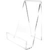 Plymor Clear Acrylic Book Easel with 1.375" Ledge with Lip, 6" W x 5.5" D x 7.25" H (12 Pack) view 1