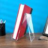Plymor Clear Acrylic Book Easel with 1.375" Ledge with Lip, 6" W x 5.5" D x 7.25" H (12 Pack) view 3