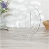 Plymor Clear Acrylic 60-Degree Angle Easel With Shallow Support Ledges, 6" H x 4.5" W x 3.5" D (24 Pack) view 3