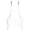 Plymor Clear Acrylic Elevated Flat Back Easel with Deep Support Ledges, 10.5" H x 6.375" W x 6.25" D (6 Pack) view 1
